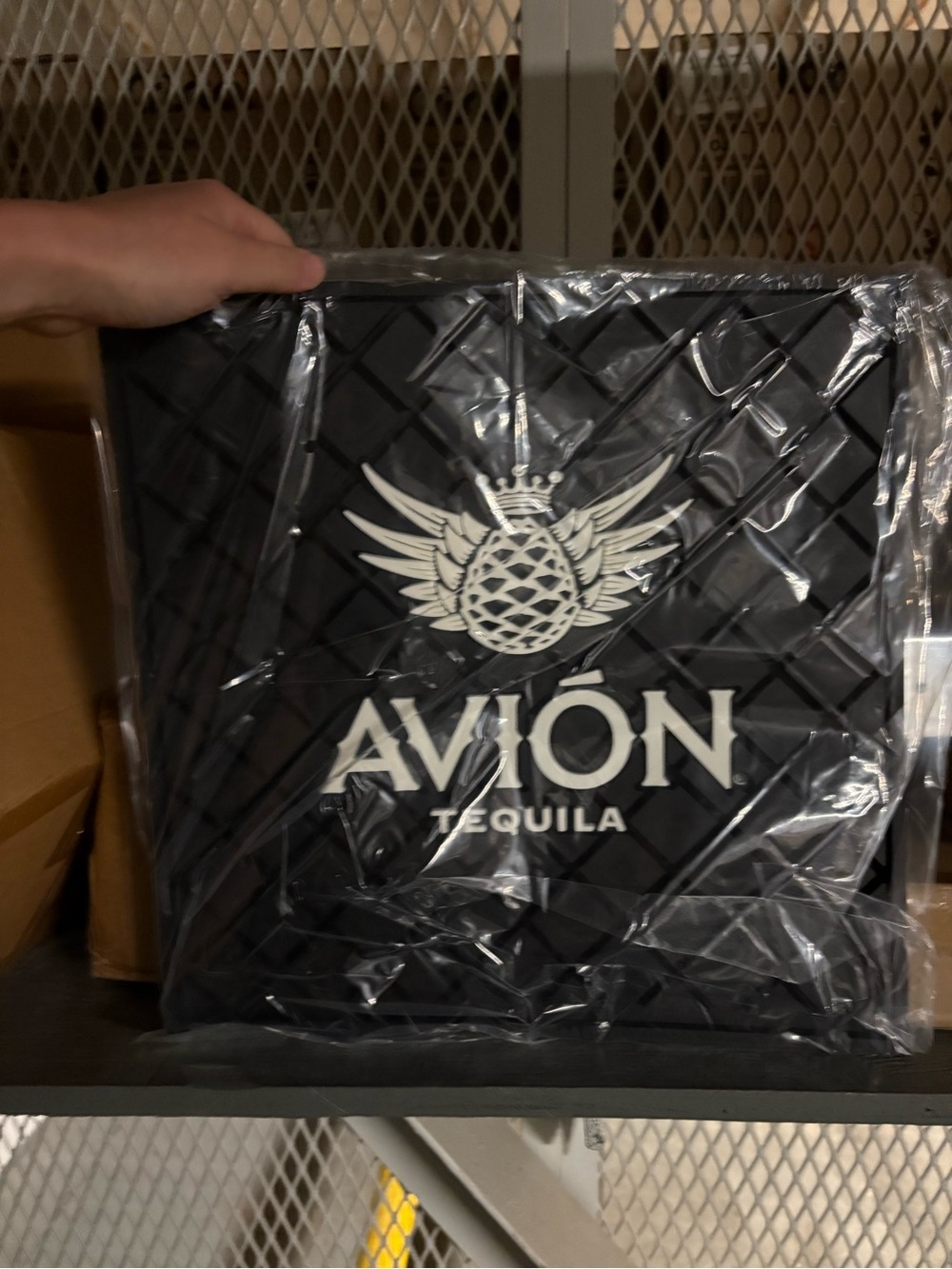 Avion Tequila Bar Mat For Home Bar or Man Cave